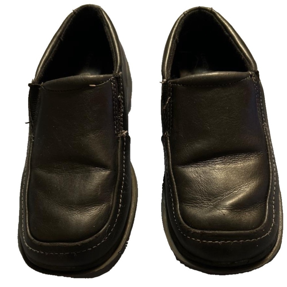 Black George Dress Shoes Boys Size 13